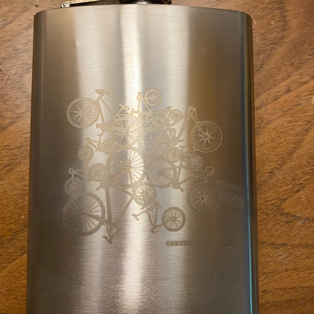 Bicycle flask.